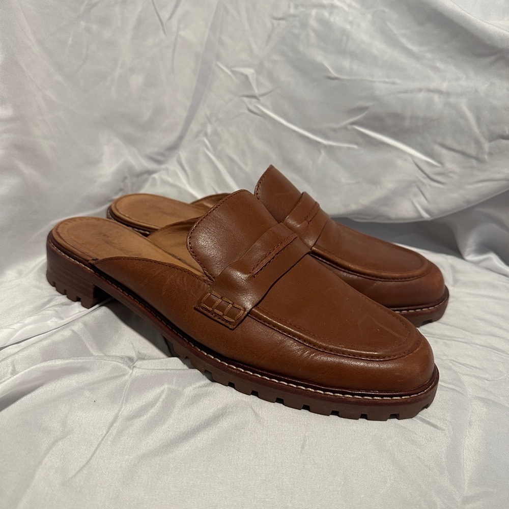 Madewell Corinne Lugsole Loafers Mule - Picture 4 of 6